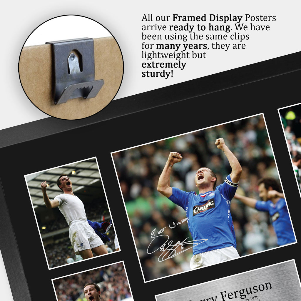Barry Ferguson A3 framed print, view 5