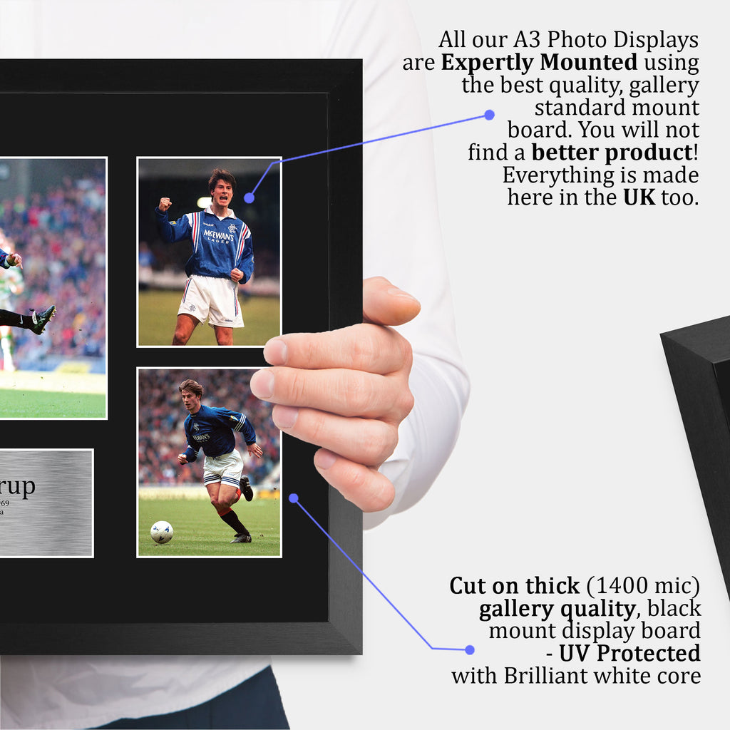 Brian Laudrup A3 framed print, view 4