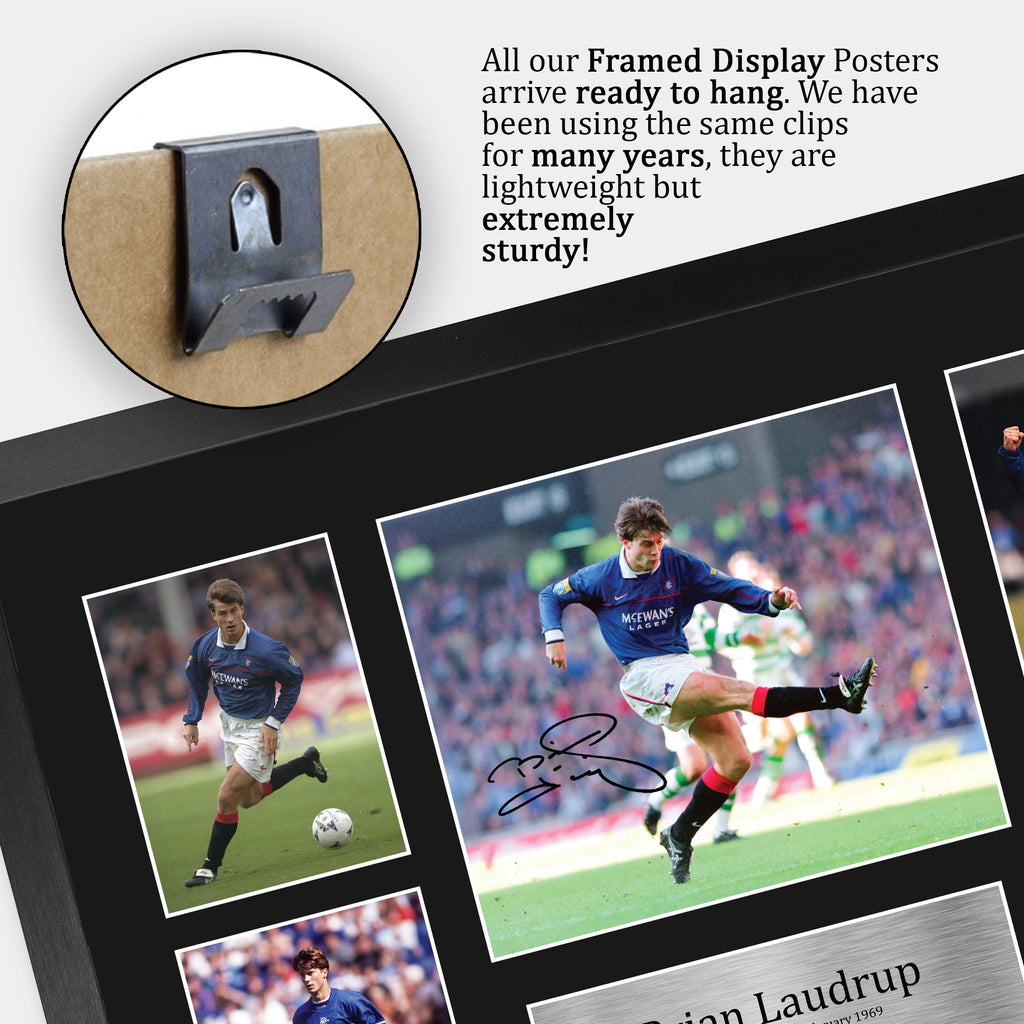 Brian Laudrup A3 framed print, view 5