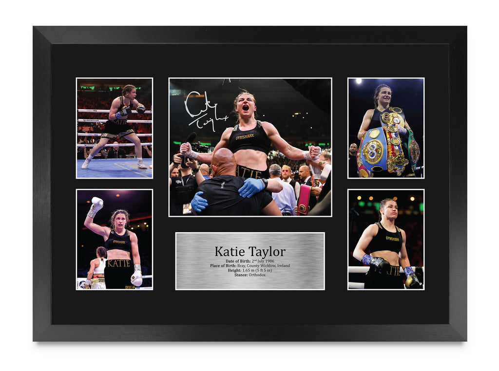 Katie Taylor A3 framed print