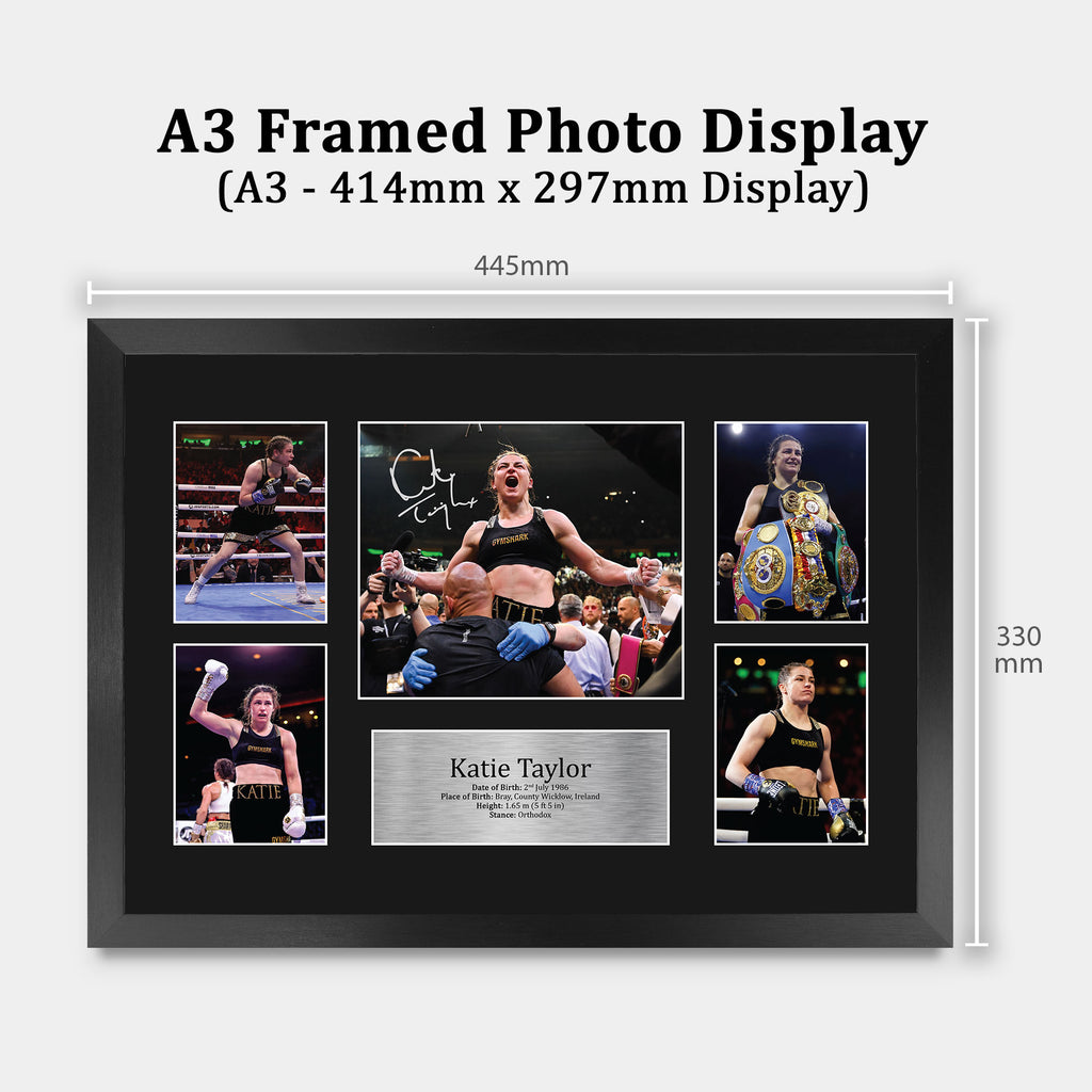 Katie Taylor A3 framed print, view 2