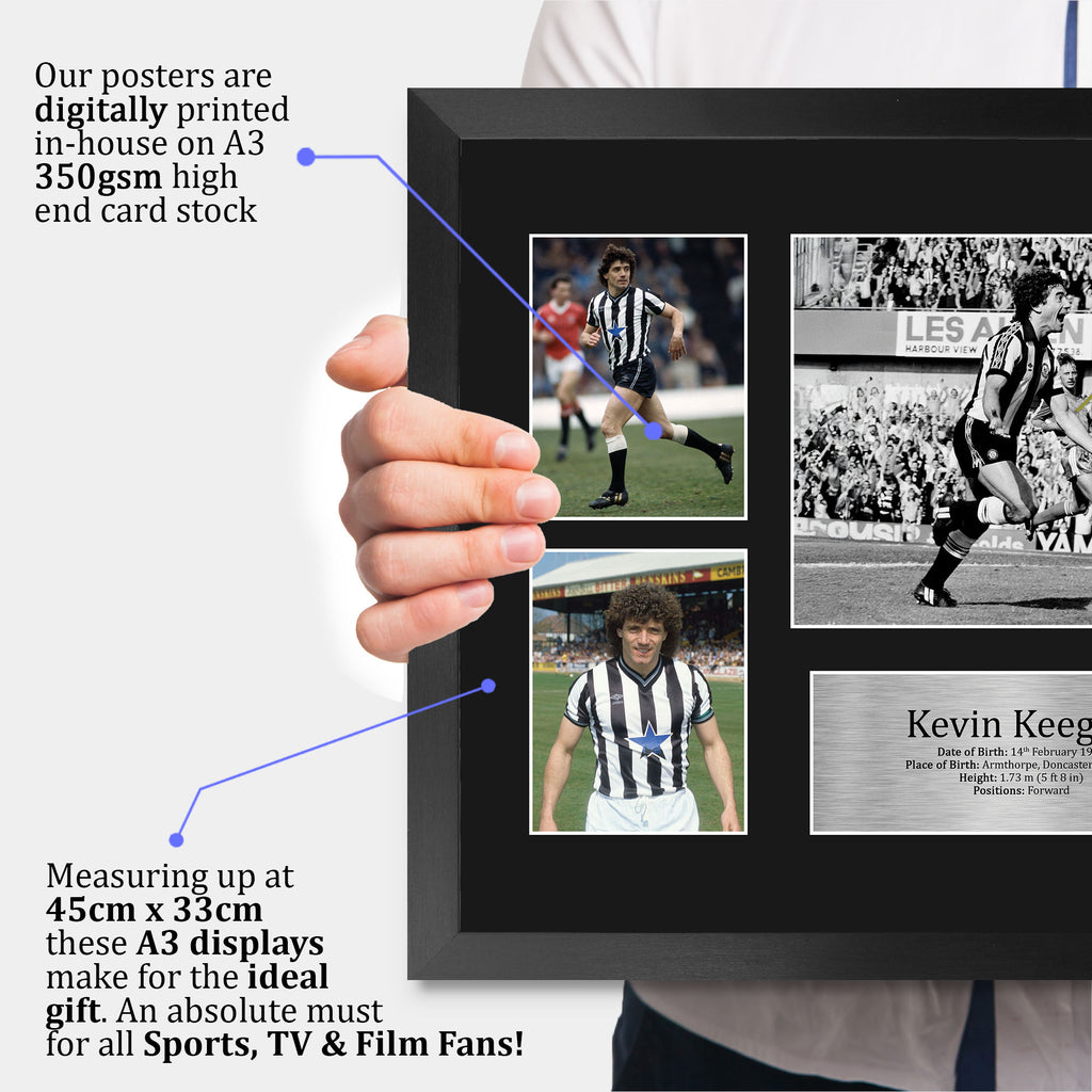 Kevin Keegan A3 framed print, view 3