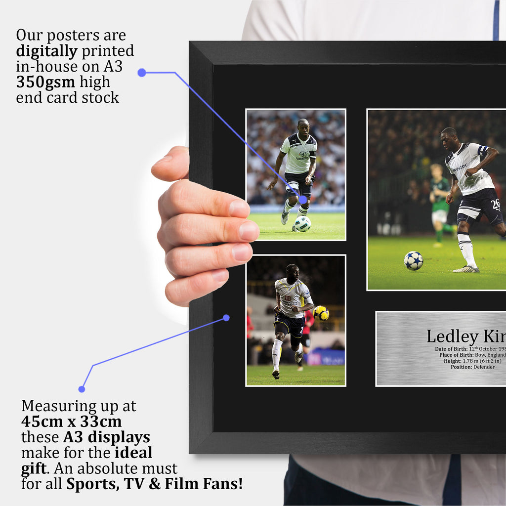 Ledley King A3 framed print, view 3