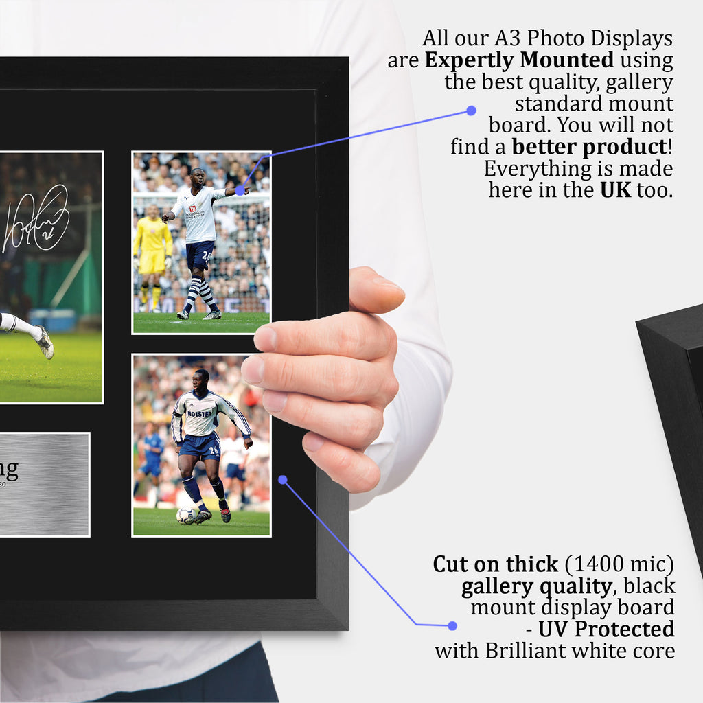 Ledley King A3 framed print, view 4