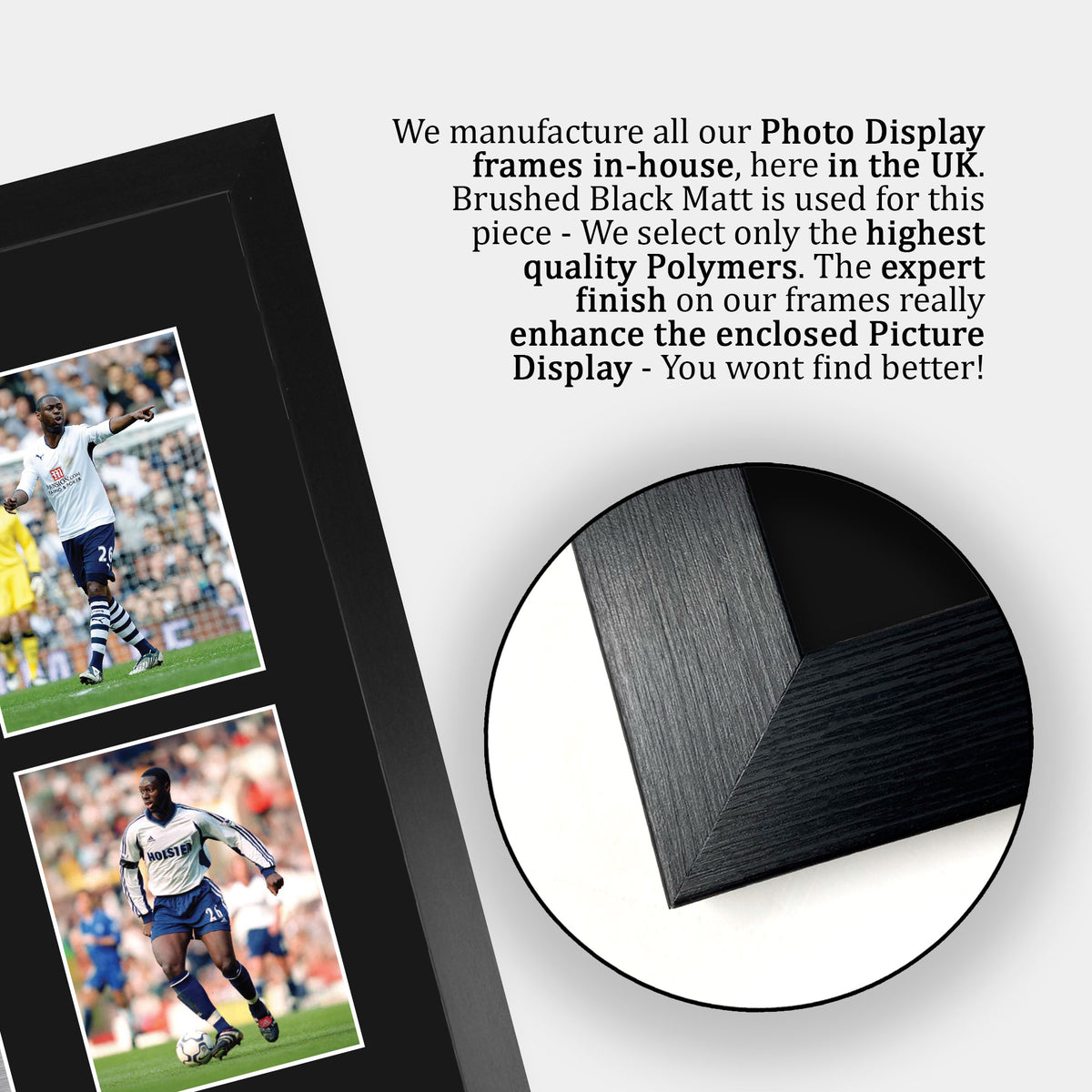 Ledley King A3 framed print, view 6
