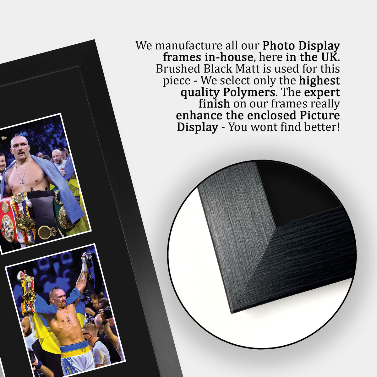 Oleksandr Usyk A3 framed print, view 6