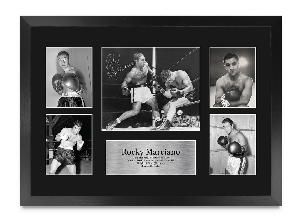 Rocky Marciano A3 framed print