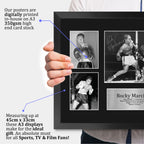 Rocky Marciano A3 framed print, view 3