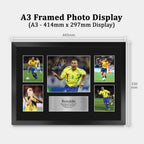 Ronaldo Brazil A3 framed print, view 2