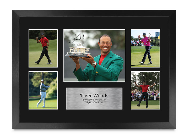 Tiger Woods A3 Framed Print