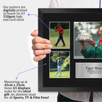 Tiger Woods A3 framed print, view 3