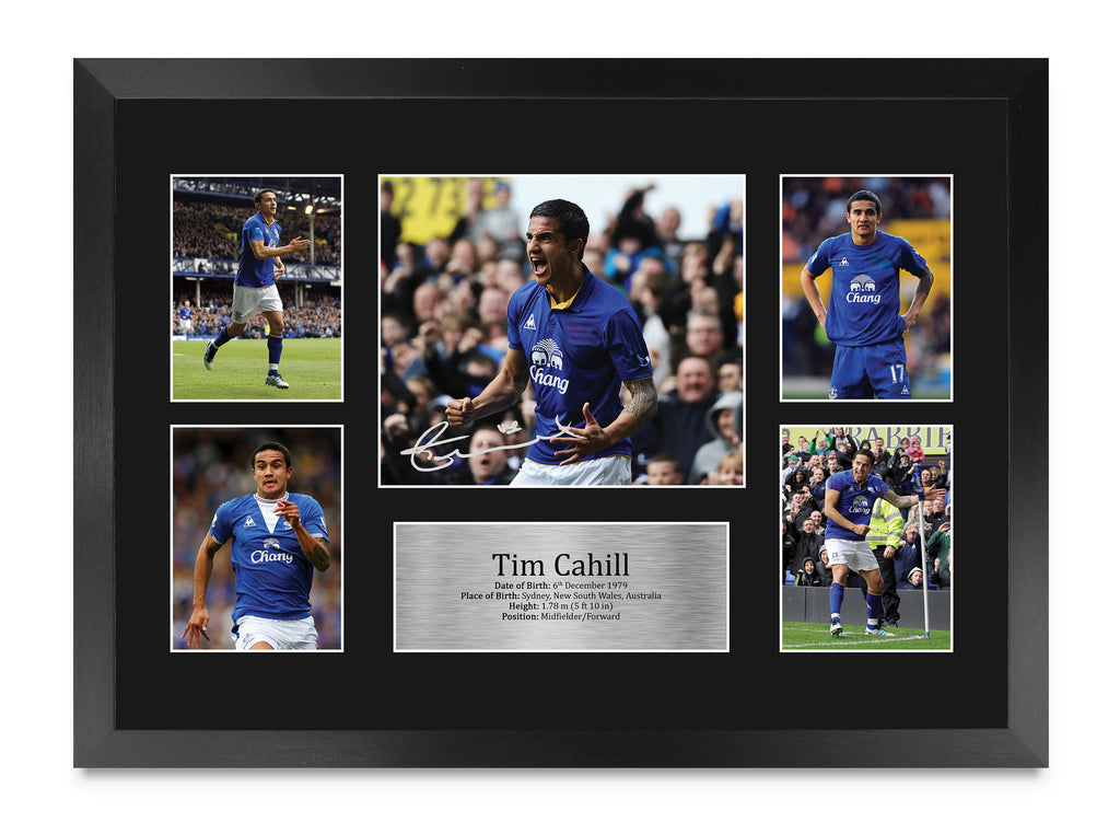 Tim Cahill A3 framed print