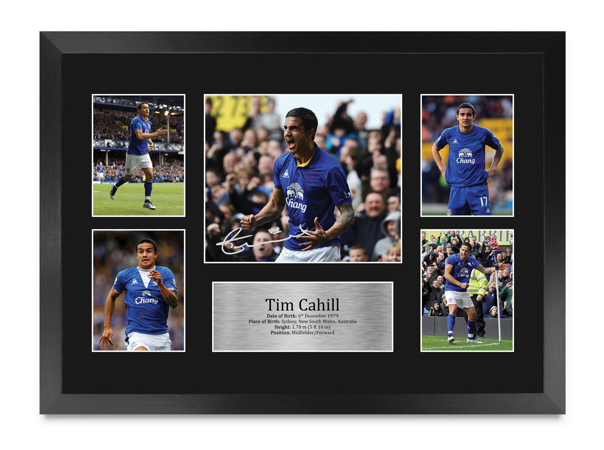 Tim Cahill A3 framed print