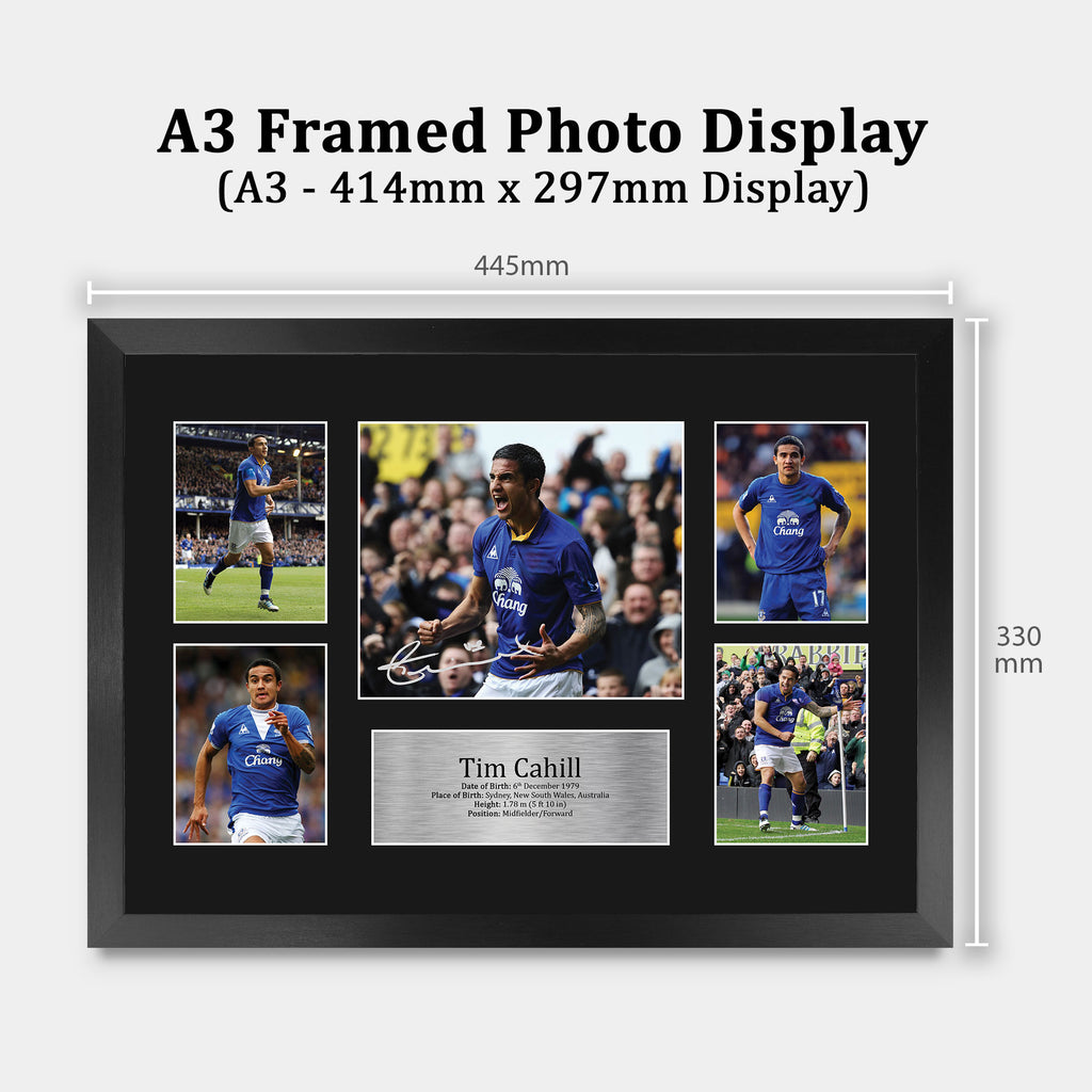 Tim Cahill A3 framed print, view 2