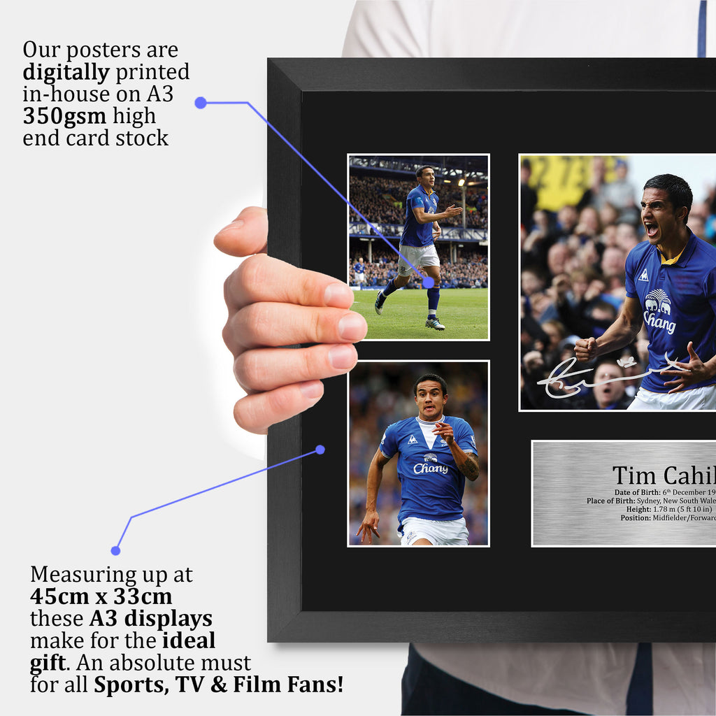 Tim Cahill A3 framed print, view 3