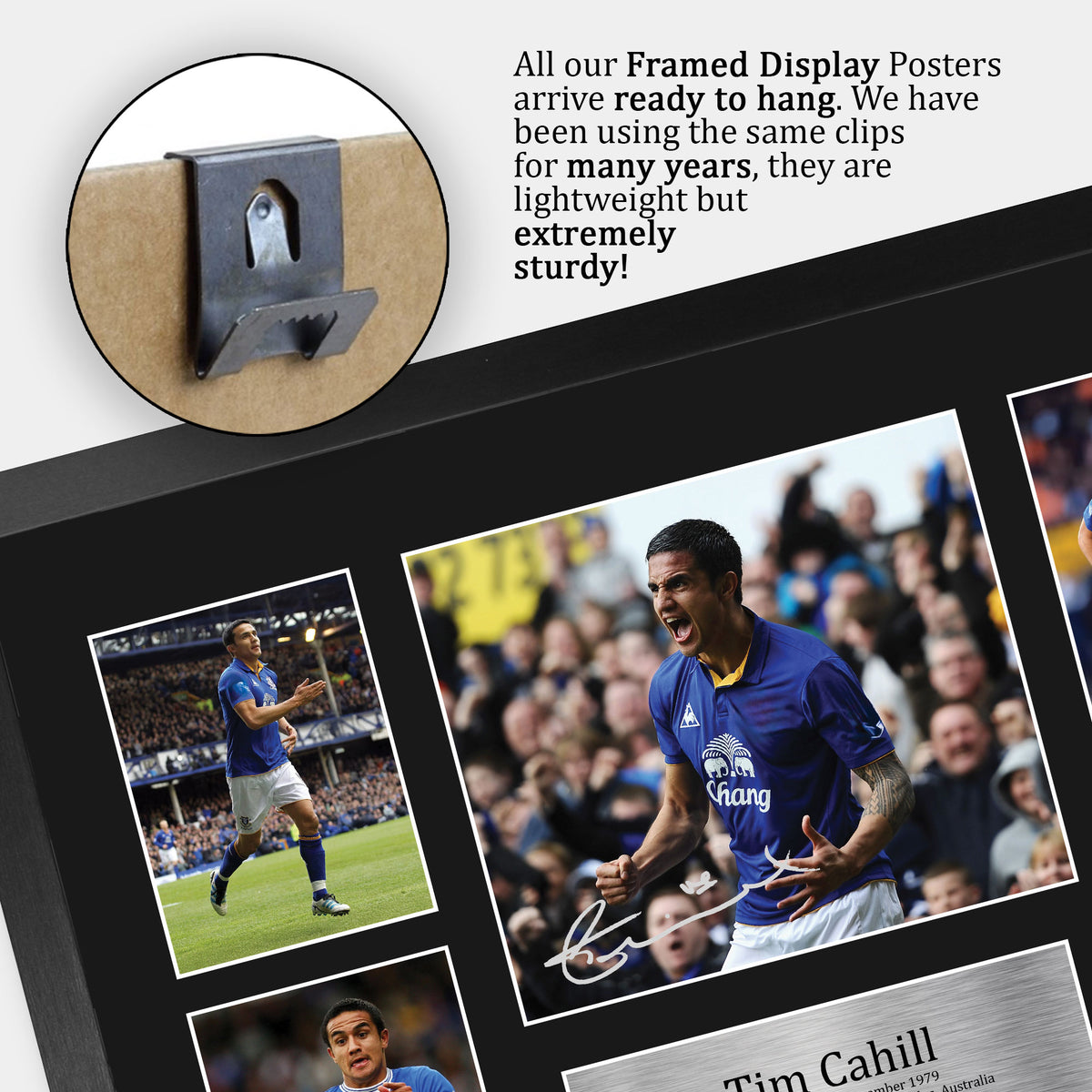 Tim Cahill A3 framed print, view 5
