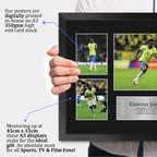 Vinicius Junior Brazil A3 framed print, view 3