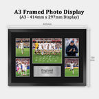 England World Cup Team A3 framed print, view 2