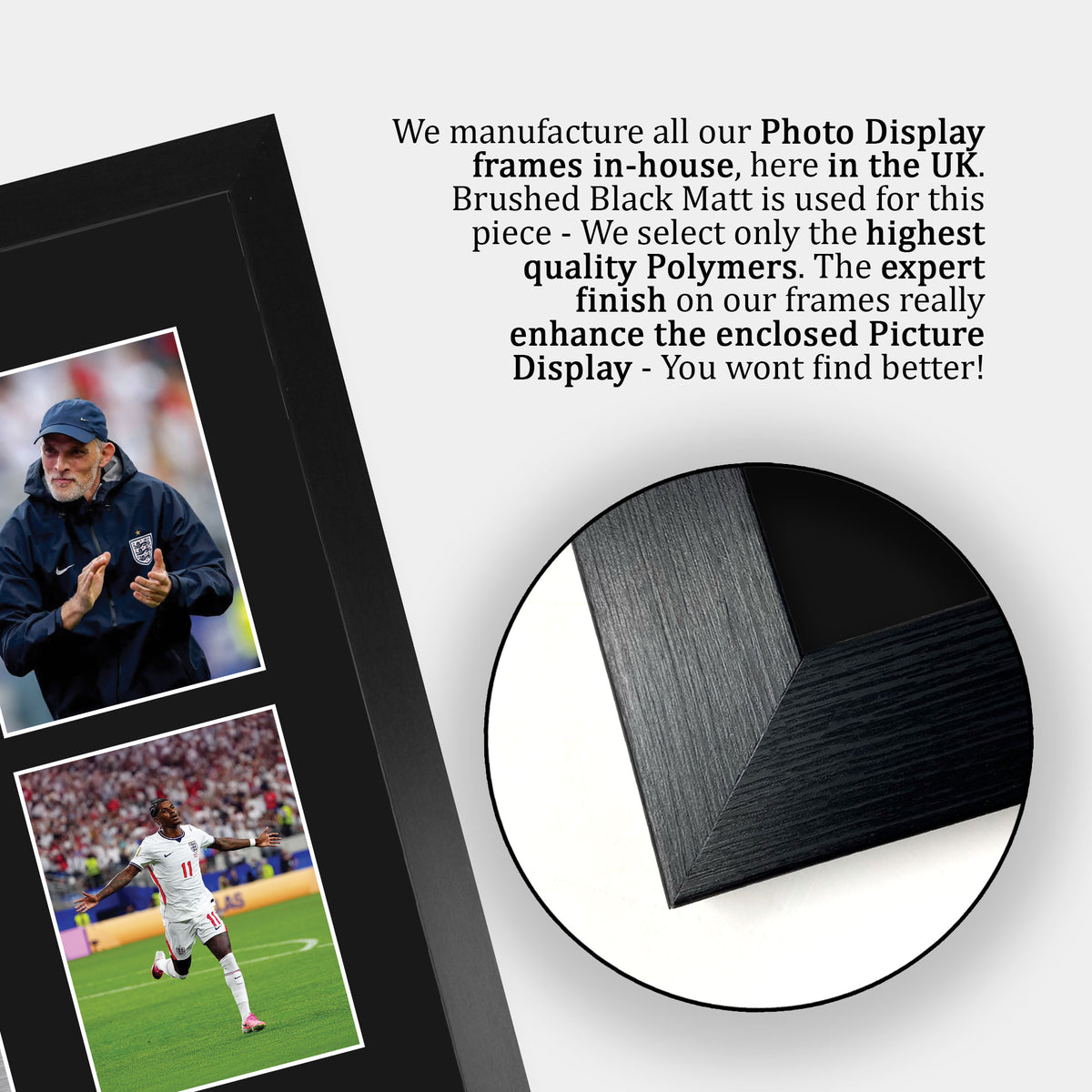England World Cup Team A3 framed print, view 6