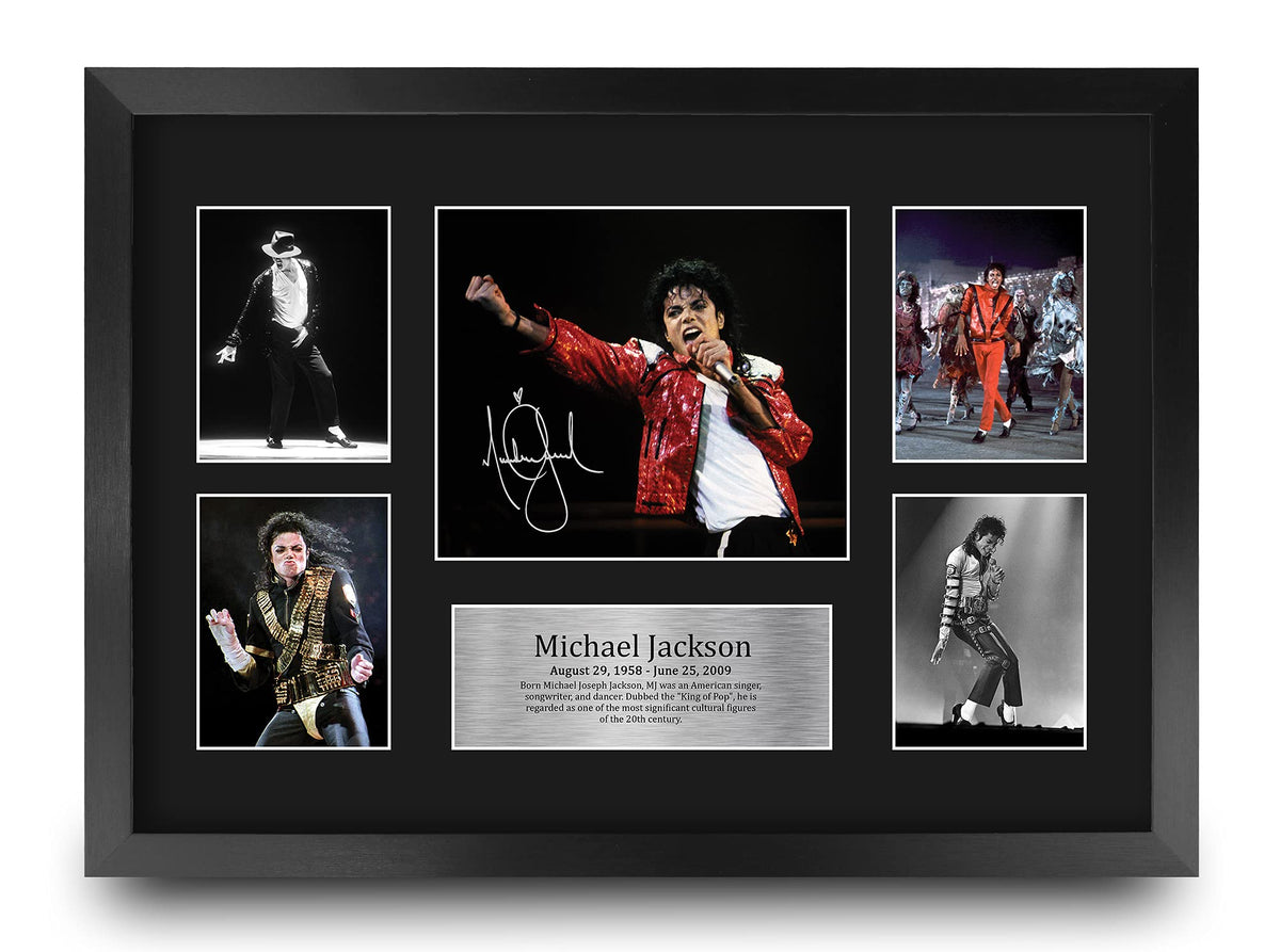 Michael Jackson Storyboard A3 framed print