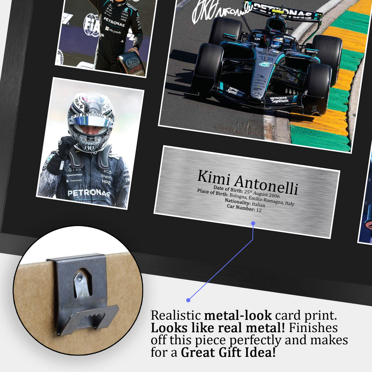 Kimi Antonelli Storyboard A3 framed print, view 5