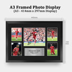 Alexander Isak Storyboard A3 framed print, view 2
