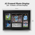 Antoine Semenyo Storyboard A3 framed print, view 2
