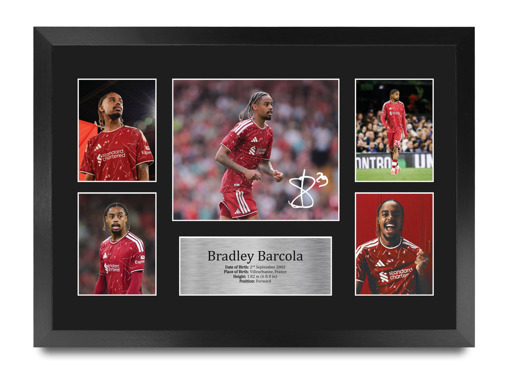 Bradley Barcola Storyboard A3 framed print