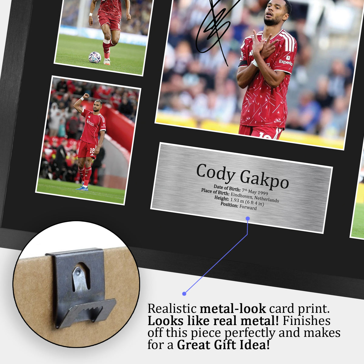 Cody Gakpo A3 framed print, view 5