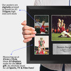 Dennis Bergkamp Storyboard A3 framed print, view 3