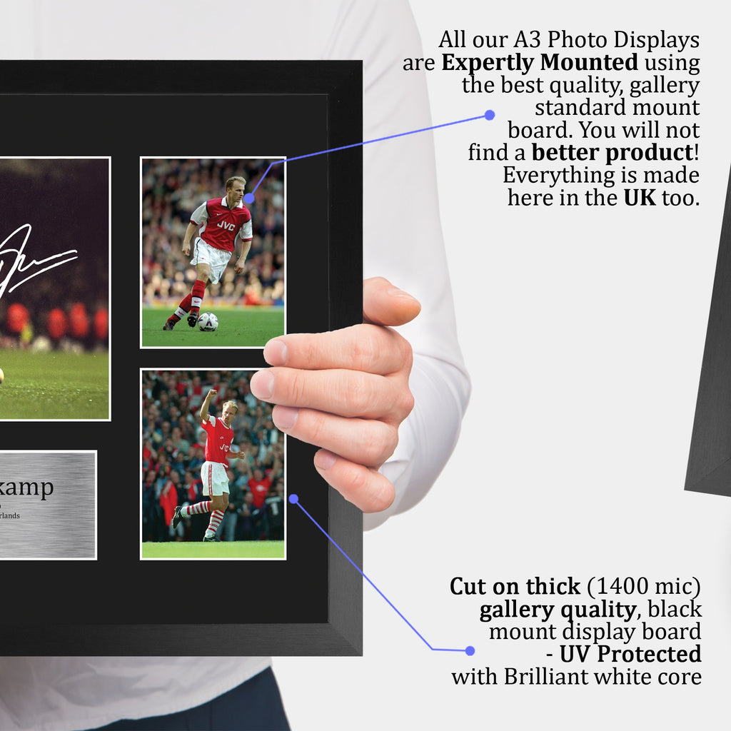 Dennis Bergkamp Storyboard A3 framed print, view 4