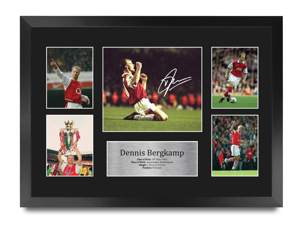 Dennis Bergkamp Storyboard A3 framed print