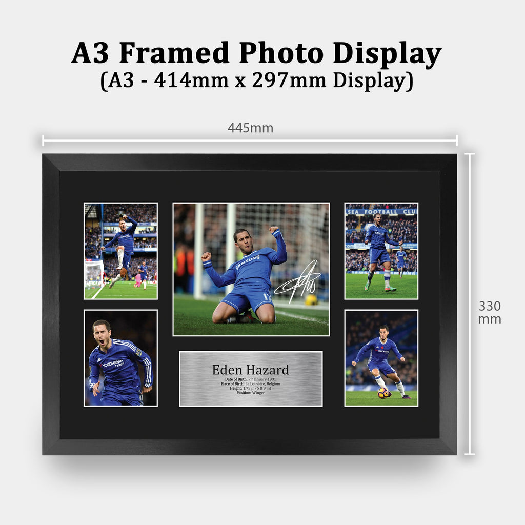 Eden Hazard A3 framed print, view 2