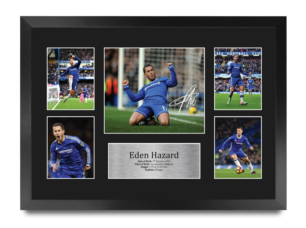 Eden Hazard A3 framed print