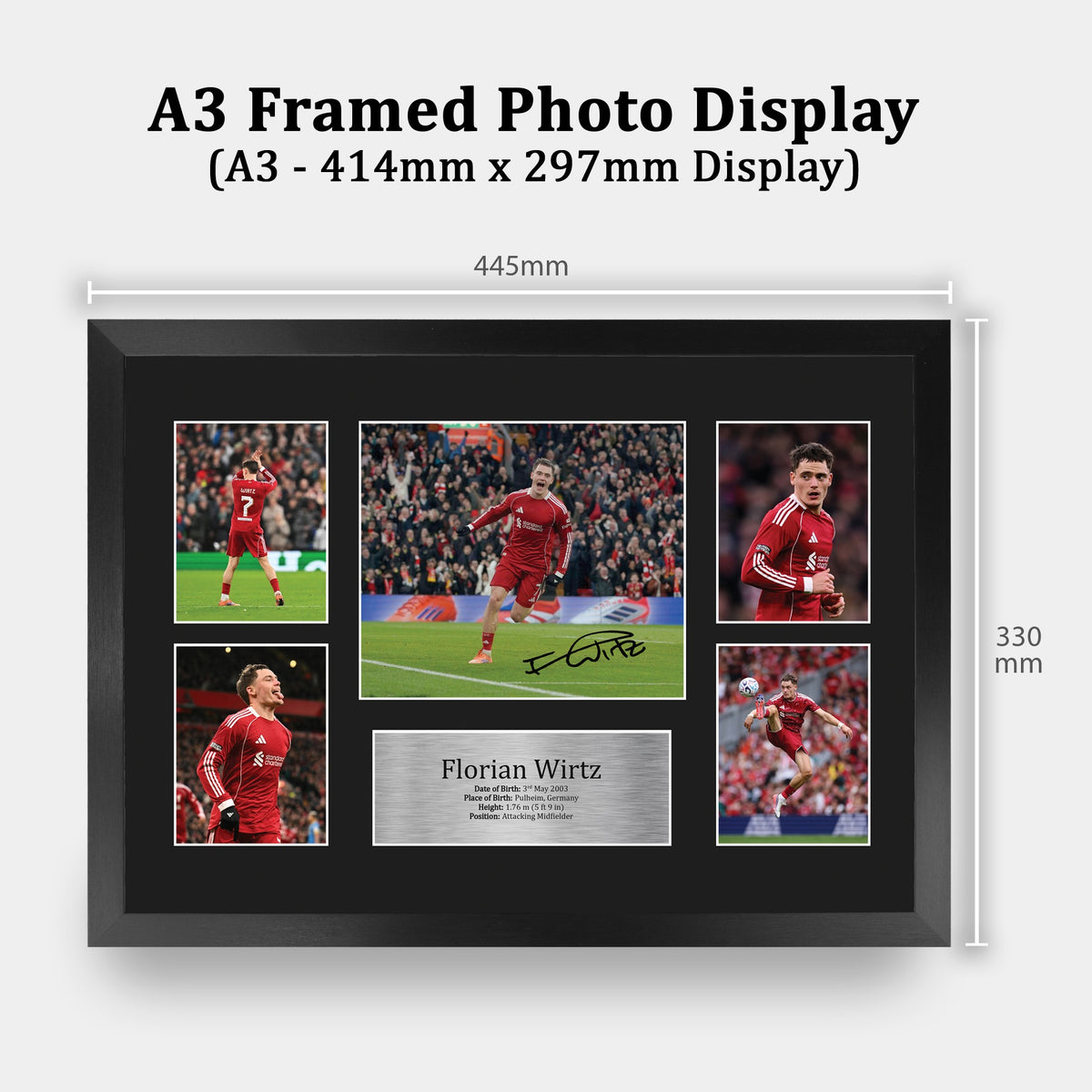Florian Wirtz Storyboard A3 framed print, view 2