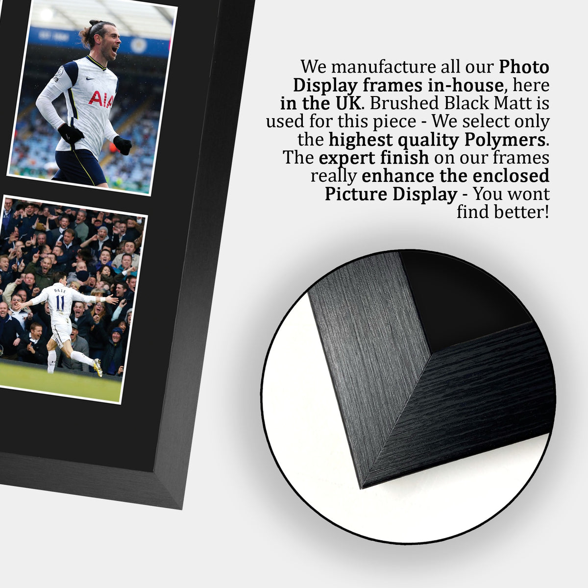 Gareth Bale Storyboard A3 framed print, view 6