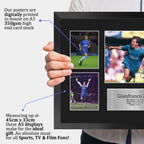 Gianfranco Zola A3 framed print, view 3