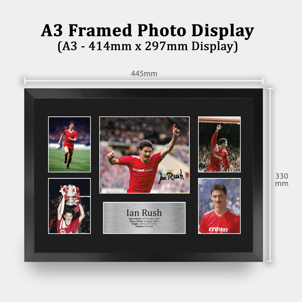 Ian Rush A3 framed print, view 2