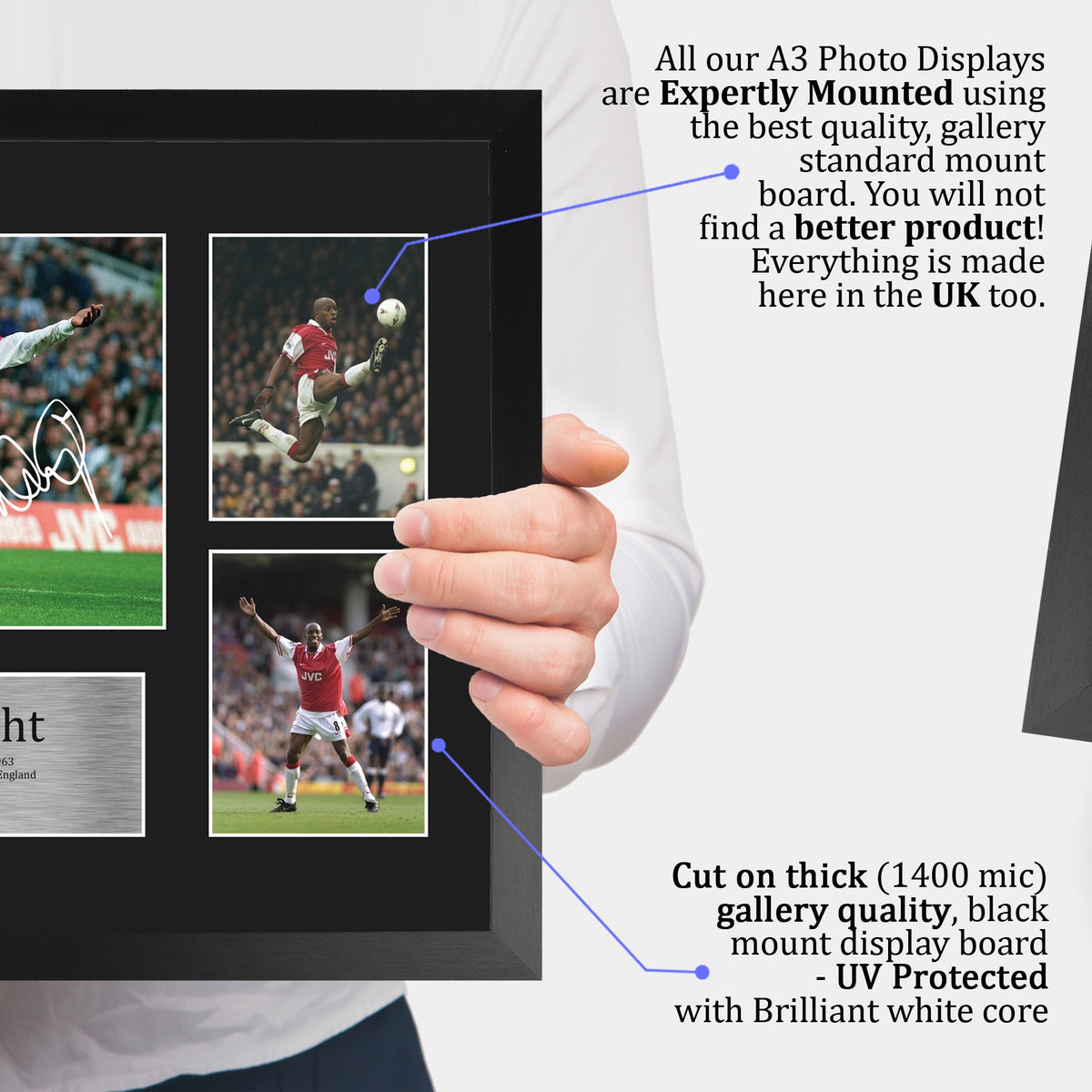 Ian Wright Storyboard A3 framed print, view 4