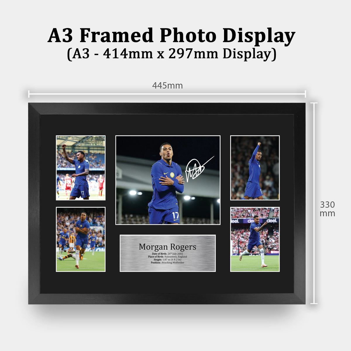 Morgan Rogers Storyboard A3 framed print, view 2