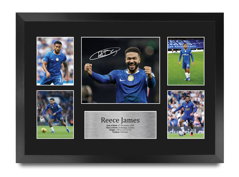 Reece James A3 Framed Print