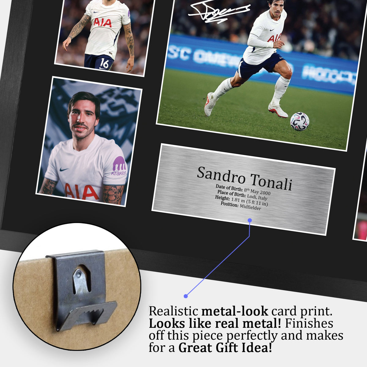 Sandro Tonali Storyboard A3 framed print, view 5