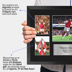 Thierry Henry Storyboard A3 framed print, view 3
