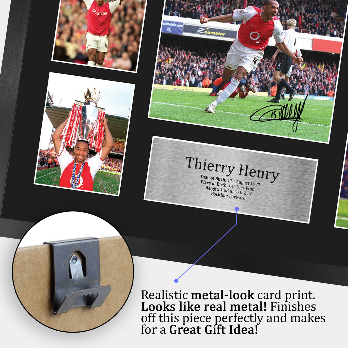 Thierry Henry Storyboard A3 framed print, view 5