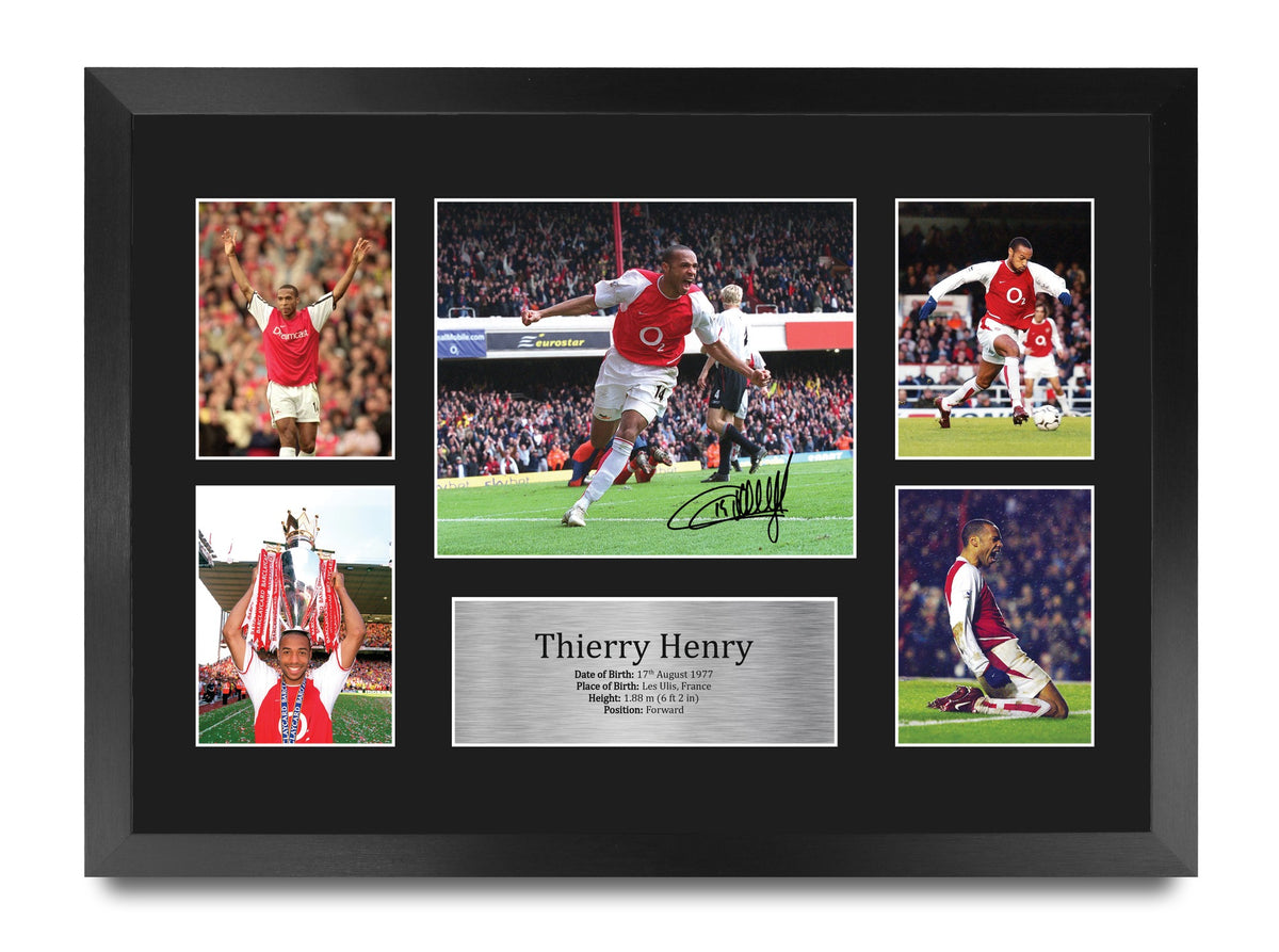 Thierry Henry Storyboard A3 framed print