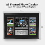 Vincent Kompany A3 framed print, view 2