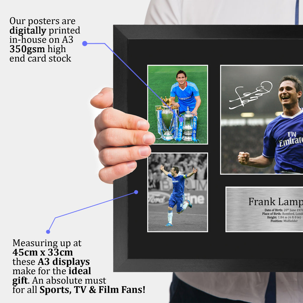 Frank Lampard Storyboard A3 framed print, view 3