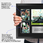 Scottish Premiership Champions 2025-2026 A3 framed print, view 3