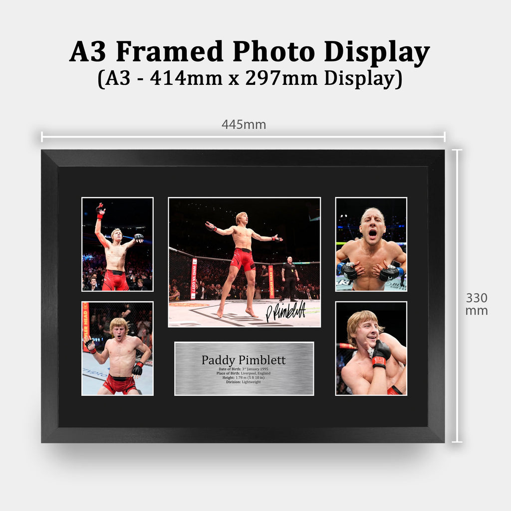 Paddy Pimblett A3 framed print, view 2
