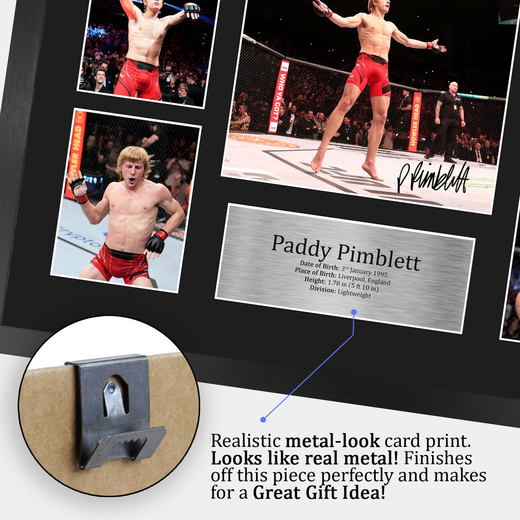 Paddy Pimblett A3 framed print, view 5